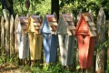 Heartwood Air Castle Bird House-Blue