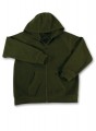  Akwa Mens Corduroy Bonded Fleece Zip Hoodie