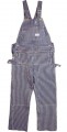 Men's Stripe Carptenter Overalls by Round House