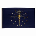 Valley Forge Spectramax Nylon Indiana Flag