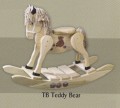 Amish Made Rocking Horse-Teddy Bear