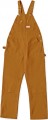 Men's Brown Duck Bib Overalls by Round House
