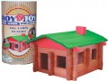  Roy Toy Log CAbin Building Set 70 Piece Set