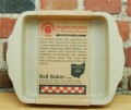 Brownie Pan Baking Stone by Hartstone Pottery