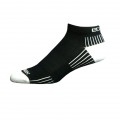 Active Sport Lo Cut Medium Black with White by Eco Sox