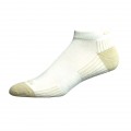 Active Sport Lo Cut Large White with Tan by Eco Sox