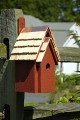 Heartwood Bluebird Manor Bird House-Redwood
