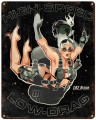 7.62 Design Bombshell Series 'High Speed' Steel Sign