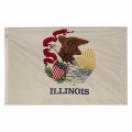 Valley Forge Spectramax Nylon Illinois Flag