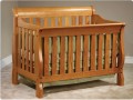 Amish Made Kids Comfort Traditional Sleigh Crib