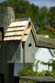 Heartwood Bluebird Manor Bird House-Grey
