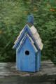 Heartwood Bluebird Manor Bird House-Blue