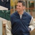 Fenway Poplin Baseball Jacket by King Louie