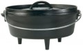 Lodge Logic 6 qt. Cast Iron Camp Dutch Oven