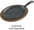 Lodge 10 in Oval Cast Iron Serving Griddle