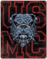 7.62 Design USMC 'Dress Blue Bulldog' Steel Sign