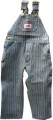 Children's Blue Denim Bib Overalls (Infant & Toddler) by Round House